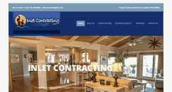 Desktop Screenshot of inletcontracting.com
